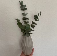 Depot Vase grau 16cm hoch mit Eukalyptus Beuel - Holzlar Vorschau