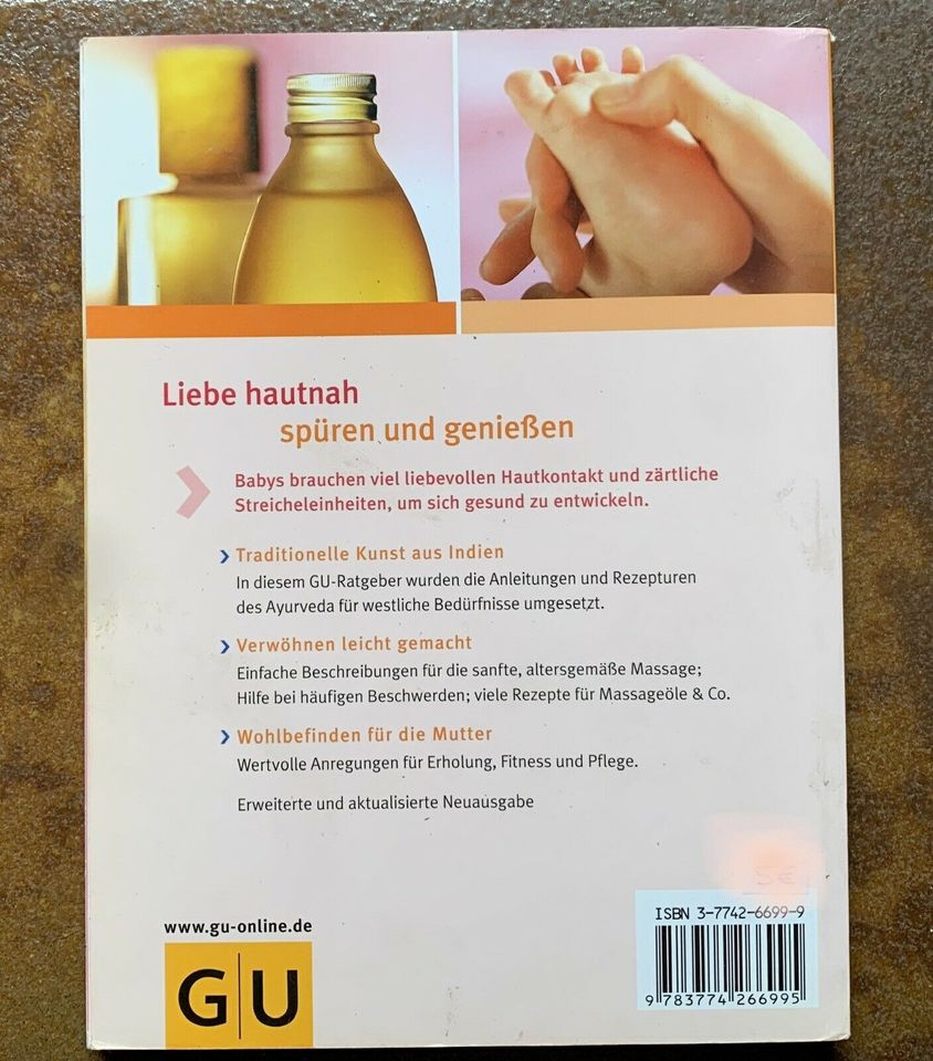 GU// Buch BABYMASSAGE von Dandekar und Voormann in Berlin