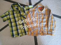 Hemden Set Gr 86 92 Topomini grün orange Bayern - Möhrendorf Vorschau