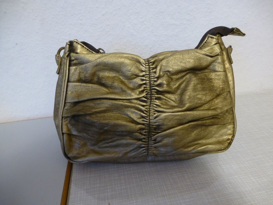 Langes glitzer Kleid Gr.40 Schwarz-Gold in Schloß Holte-Stukenbrock