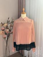 Vero Moda Bluse rose nude schwarz Gr. XS Hessen - Groß-Gerau Vorschau