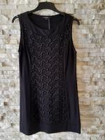 schwarzes Strickkleid mit Spitzeneinsatz, Gr. 36, Comma Saarland - Saarlouis Vorschau