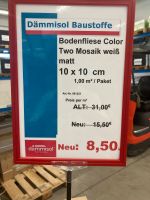 Bodenfliese Mosaik weiß 10 x 10cm Friedrichshain-Kreuzberg - Friedrichshain Vorschau