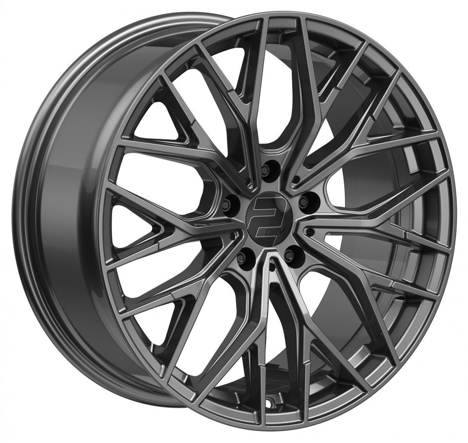 Wheelworld WH37 19 Zoll Felgen für Mercedes A B C E CLA CLS Klasse W176 W177 F2A W246 W247 F2B W203 W204 W205 205 W211 W212 W213 C117 C118 A250e CLA250e W218 W219 Sommerräder Winterräder grau AMG in Neckarsulm