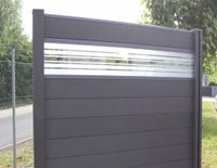 WPC / BPC Sichtschutzzaun Zaun terrasso 180 x 180 cm Life F01 Hessen - Homberg (Efze) Vorschau