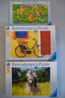 Ravensburger Puzzle Pferd, Fahrrad, Tierkinder Baden-Württemberg - Uhldingen-Mühlhofen Vorschau