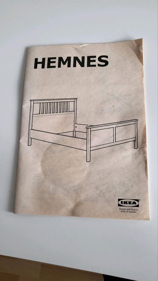 HEMNES Bettgestell von IKEA in Friedberg (Hessen)