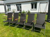 5 Gartenstühle - Edelstahlgestell Nordrhein-Westfalen - Neunkirchen Siegerland Vorschau