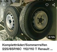 4 x Renault Transporter Stahlfelgen 2 mit Reifen 215/60R16 2 ohne Nordrhein-Westfalen - Swisttal Vorschau