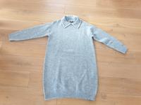 Strickkleid grau mit weißen Perlen C&A Gr. M Westerwaldkreis - Stahlhofen Vorschau