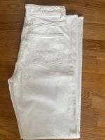 Zara Jeans Weiss High Rise Hessen - Schöneck Vorschau