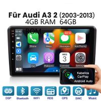 für Audi A3 S3 RS3 8P 8V 8PA 2003-2013 9 Zoll Android 13 Autoradio GPS Navi BT Carplay Dortmund - Brechten Vorschau