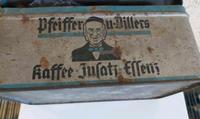 Pfeiffer Kaffee Blechdose Werbung Emaille Antik DDR Vorkrieg Sachsen - Crinitzberg Vorschau