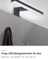 LED Badezimmer Spiegelstrahler schwarz Nordrhein-Westfalen - Hennef (Sieg) Vorschau