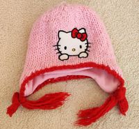 Wintermütze Mädchen Hello Kitty Gr. 86/98 1-3 Jahre rosa rot Brandenburg - Kyritz Vorschau