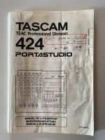 TEAC Tascam Portastudio 424 Bedienungsanleitung Bayern - Niedernberg Vorschau