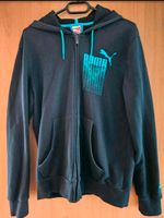 Puma Sweatshirtjacke Gr 48-50,  schwarz türkis,  wie neu Nordrhein-Westfalen - Herten Vorschau