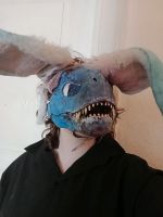 Verkaufe meine Furry Dino Mask Bemalt mit Ohren und Augen Rheinland-Pfalz - Koblenz Vorschau