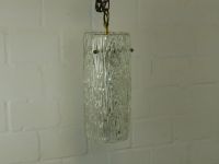 KALMAR Deckenlampe - Eisglas - Gold - Pendelleuchte - Vintage Münster (Westfalen) - Hiltrup Vorschau