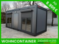Baucontainer | Wohncontainer | Container | Bürocontainer | Pförtnercontainer | Gartencontainer | Containerhaus | TEILWEISE SOFORT VERFÜGBAR 240x600 Schleswig-Holstein - Norderstedt Vorschau