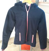 Super schöne warme Softshell Winterjacke dunkelblau/rosa Niedersachsen - Schwanewede Vorschau