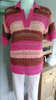 Zara*Sommer-Häkel-Strick-Pullover*XL*Polokragen Bayern - Amberg Vorschau
