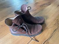Original Haferl Gloria braun Leder Schuhe Boots Gr. 4,5 passt 39 Bayern - Rettenberg Vorschau