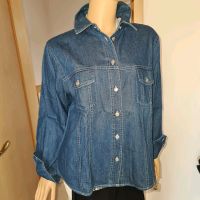 Canda Jeanshemd Jacke Bluse Gr. 48 blau Bayern - Altenstadt an der Waldnaab Vorschau