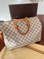 Louis Vuitton SPEEDY 35 MIT SCHULTERRIEMEN Damier Azur Canvas Bayern - Fürth Vorschau