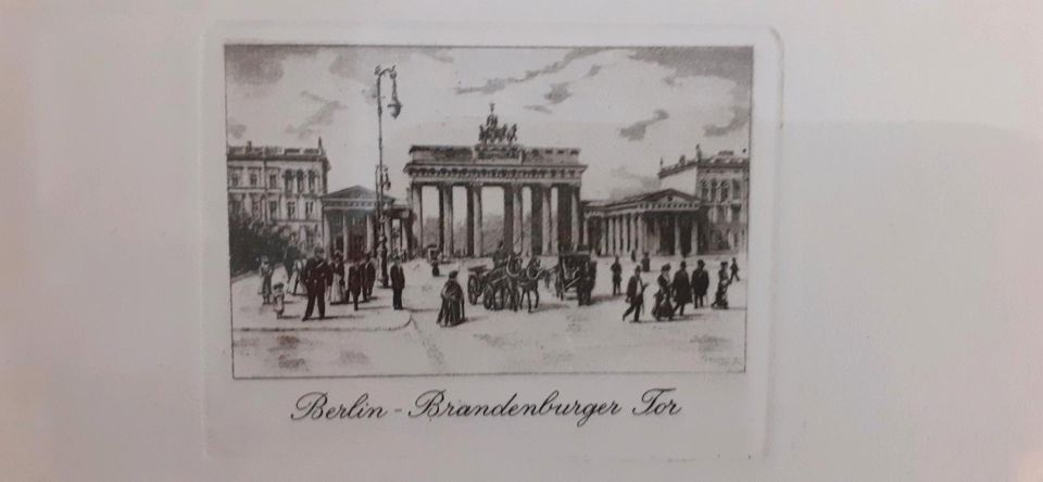 Brandenburger Tor früher Radierung in Klein Nordende