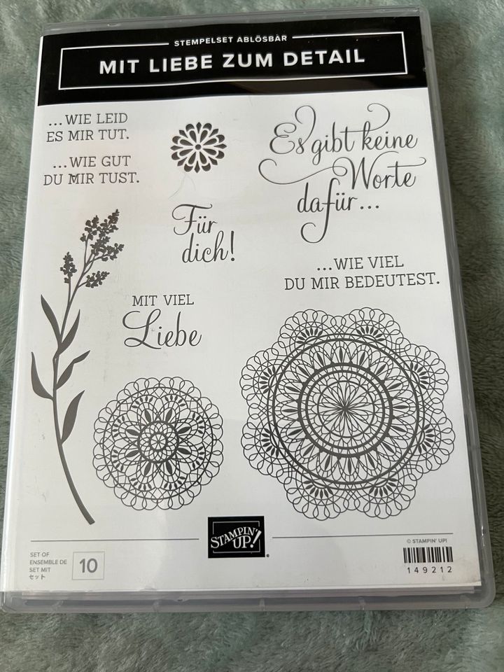 Stampin up Sets stempelst + stanzendet zus. Verschiedene .. in Neusorg