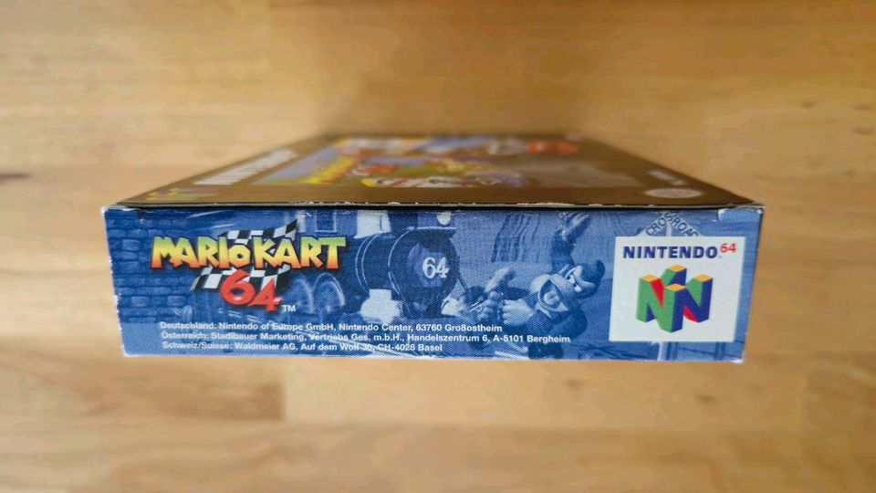 Nintendo 64 Mario Kart 64 OVP CIB N64 in Pliezhausen