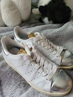 Adidas Stan Smith Turnschuhe Sneaker 39 1/3 weiß gold silber Sachsen - Aue Vorschau