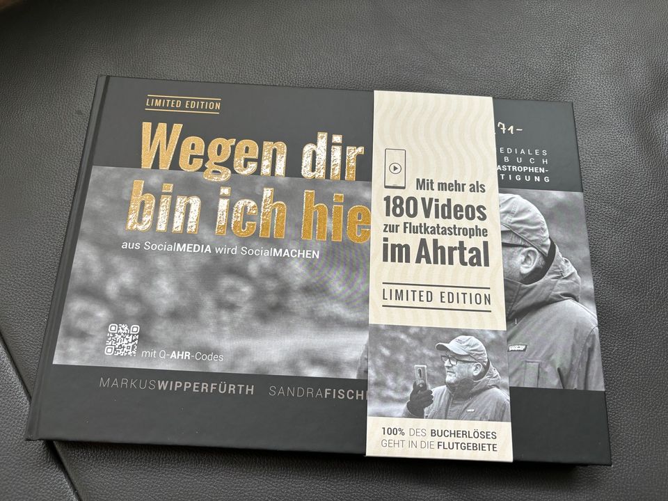 „Wegen dir bin ich hier“ Sonderedition, Sandra Fischer in Düsseldorf