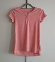 T-Shirt mit Schnürung - rosa - Gr. 158/164 Bayern - Schweinfurt Vorschau