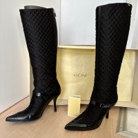 Neuw. Vicini Stiefel Schwarz Gr. 35-35,5 mit Reißverschluss Baden-Württemberg - Sinsheim Vorschau