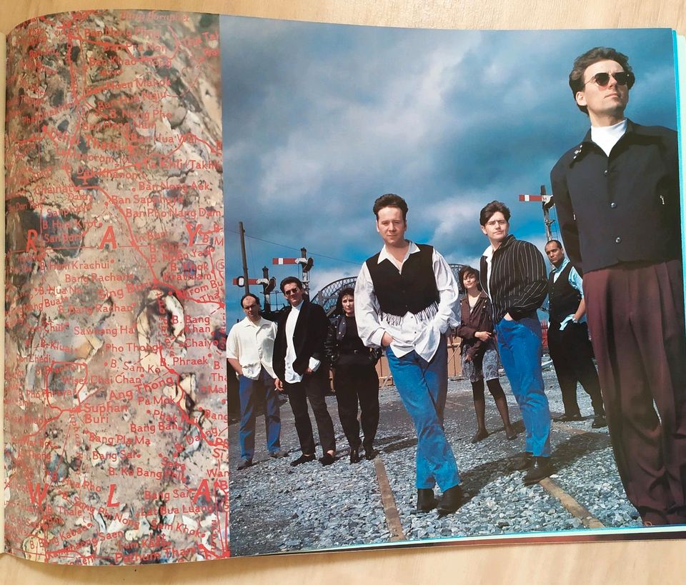 Simple Minds Programm original 89 in Offenbach