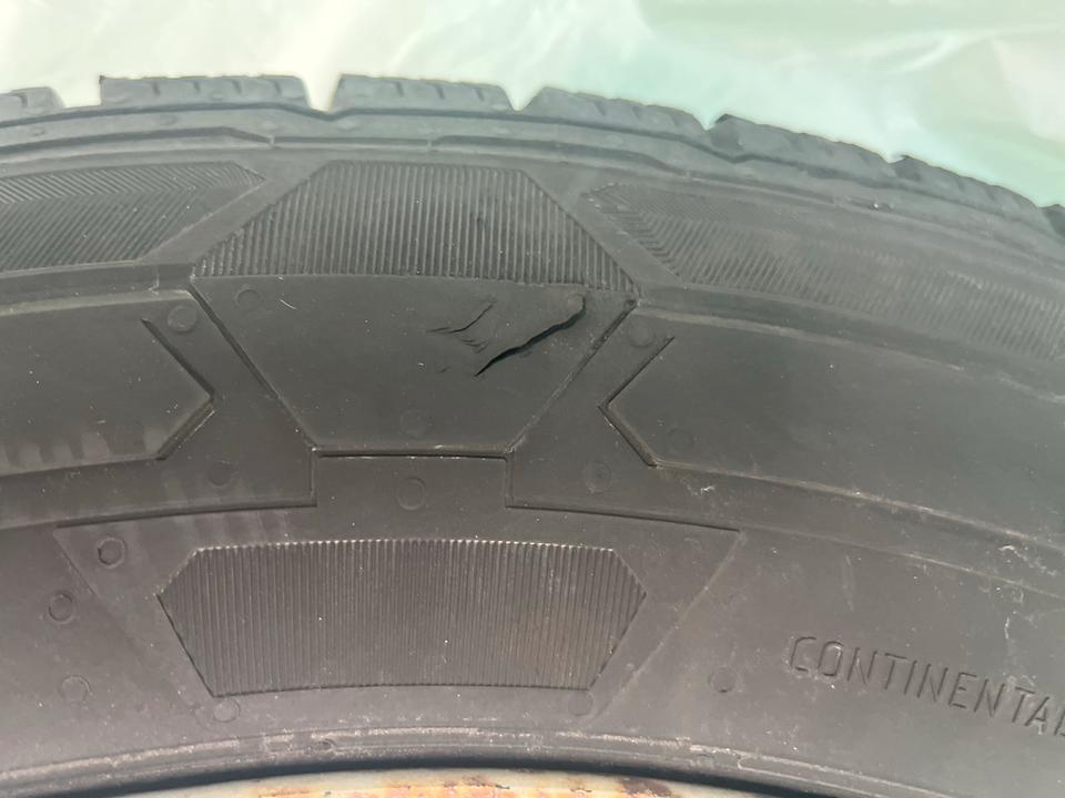 4x Winter Reifen 205 65 R 16 CONTI Stahlfelge VW T5 T6 T6.1 in Remseck am Neckar
