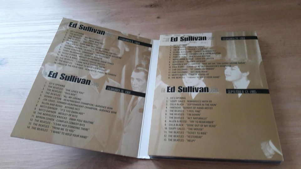 DVD - The Beatles - Ed Sullivan Show in Jettingen-Scheppach