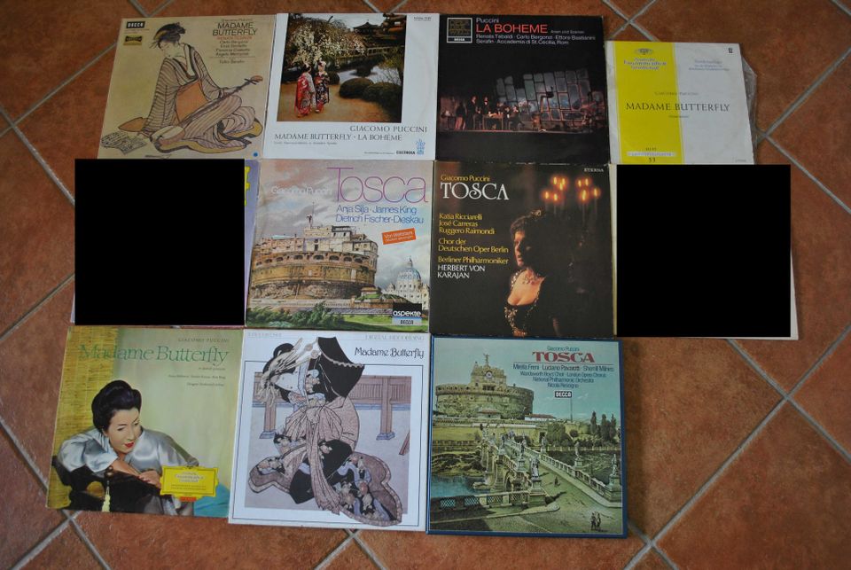Rossini Puccini Vivaldi Gustav Mahler Schallplatten Vinyl LPs in Lütjenburg