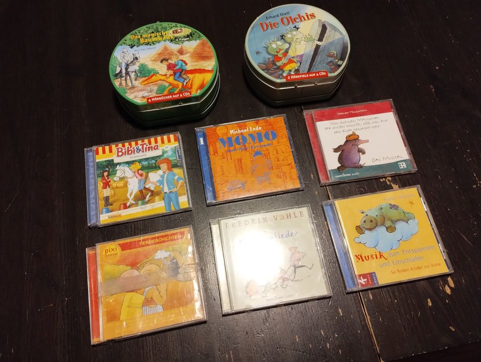 Verschiedene Musik-, Hörspiel-CDs für Kinder in Oberirsen