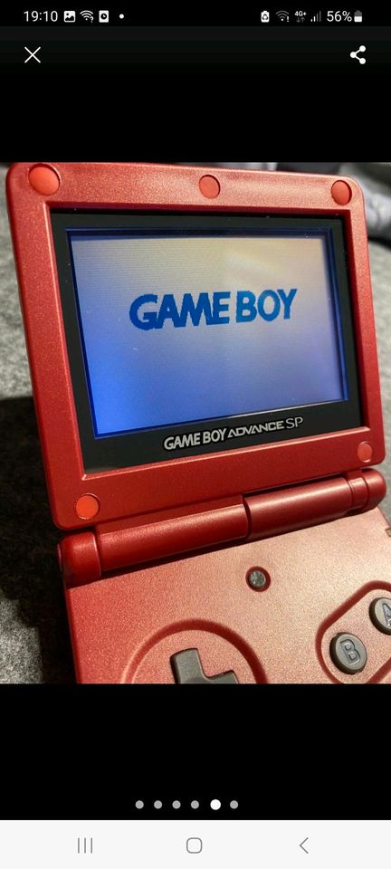 Nintendo Gameboy Advance SP Pokemon Groudon Optik in Gelsenkirchen
