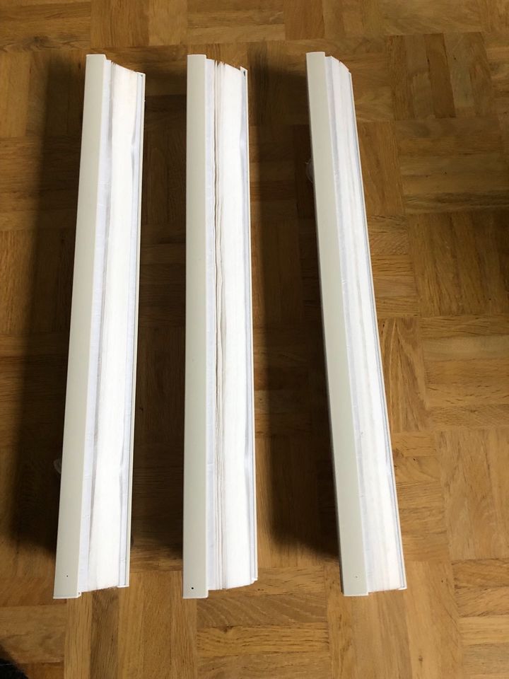 Rollo Plissee mit Saugnäpfen 55 x 130 cm weiß in Wuppertal