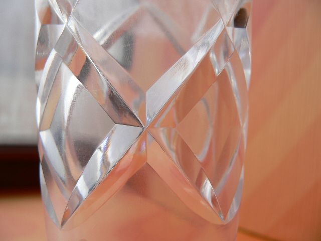 Antike Vase Bleikristall 50er-60er Panton Eames Space age Sputnik in Bad Rothenfelde