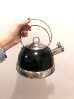 WESCO Wasserkocher Teekessel Schwarz Pfeifend Retro Niedersachsen - Garrel Vorschau