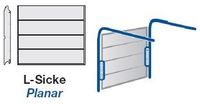 Hörmann Sectionaltor 250x200cm L-Sicke Planar CH9007 graualu Baden-Württemberg - Horgenzell Vorschau