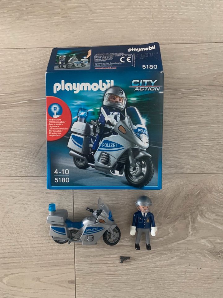 Playmobil Polizeimotorrad 5180 in Nordrhein-Westfalen - Bergheim | Playmobil  günstig kaufen, gebraucht oder neu | eBay Kleinanzeigen ist jetzt  Kleinanzeigen