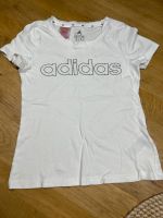 Shirt Adidas Weiss 140 T-Shirt sportshirt Schleswig-Holstein - Neuengörs Vorschau