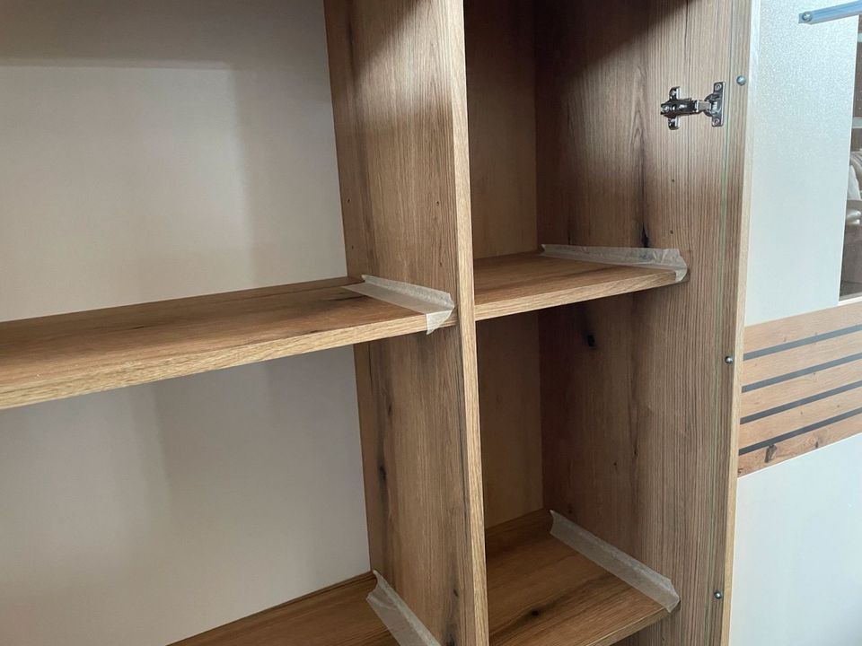 Wohnwand Lowboard Kommode Schrank Tisch Schublade Holz Schwarz in Bielefeld