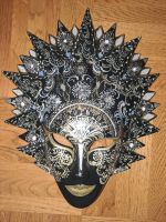Venezianische Maske Venedig Deko Glitzer ohne Mängel Original Bayern - Stadtprozelten Vorschau